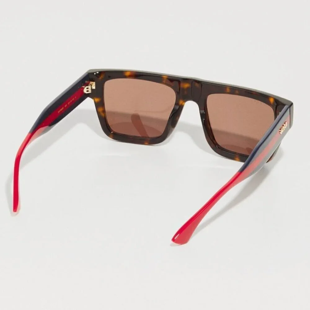 NWT Gucci GG1868S-002 Tortoise Brown 53mm Sunglasses